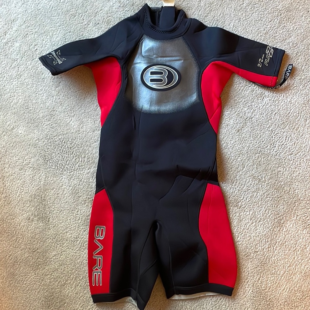 BARE shorty plasma power wetsuit